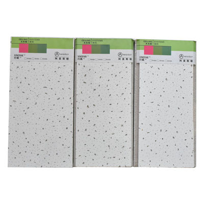 Solution de conception graphique Carreaux de plafond en fibres minérales 2x2 avec surface revêtue de poudre