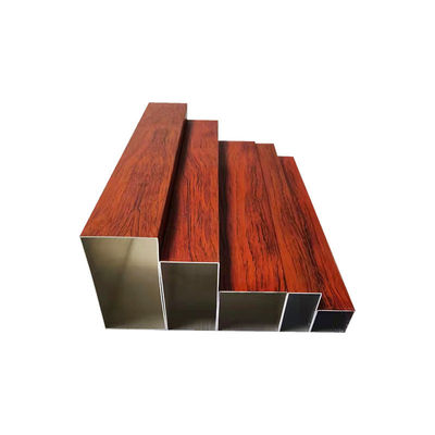 Tubes rectangulaires en aluminium pour tuyaux 2x4