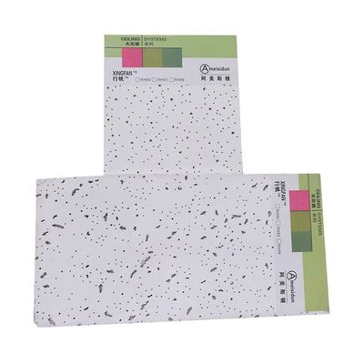 Plafond en laine minérale sur mesure satisfait de plafond en coton minéral