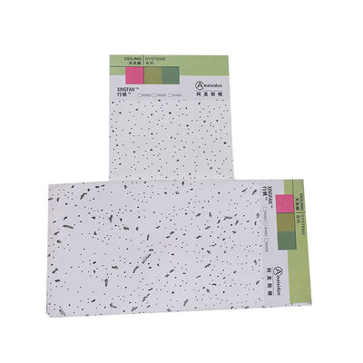 Décoration intérieure Matériau insonorisé Laine minérale Planche acoustique pour plafond