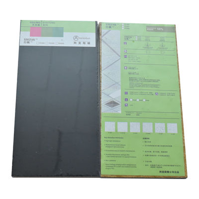 Plafond en fibres minérales 595x595mm 603x603mm 600x600mm pour les bâtiments commerciaux