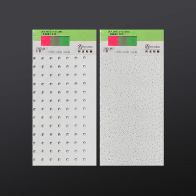 Capacité de résolution du projet 600x1200 Carreaux de plafond en fibres acoustiques