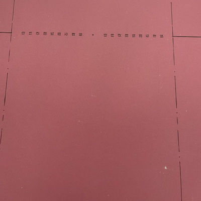 12 mm de papier en plâtre résistant à l'eau