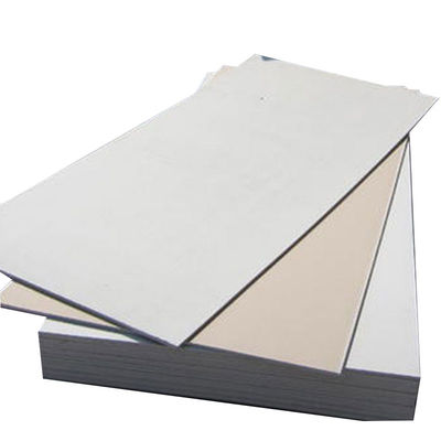 Parement/plafond résistant au feu Plaque de gypse naturelle pure Matériau écologique