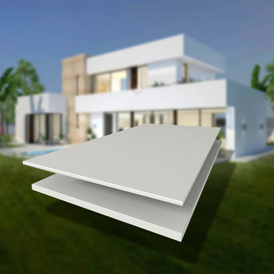 Épaisseur imperméable Plaque de particules de mélamine de bois pour matières premières Silicate de calcium