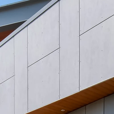 Plaque de revêtement en fibre de ciment non asbestos pour les projets de solution totale